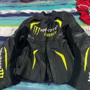 NWOT leather Motorcycle jacket